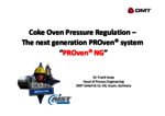 Coke Oven Pressure Regulation - PROven Next Generation, Part 1
