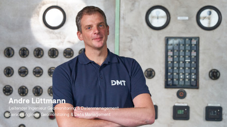 Andre Lüttmann, Leitender Ingenieur Geomonitoring & Datenmanagement