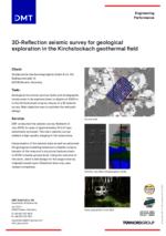 3D-Reflection seismic survey for geological exploration in the Kirchstockach geothermal field