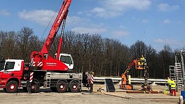 Standorterkundung: seismologisches Monitoring in Mol, Belgien