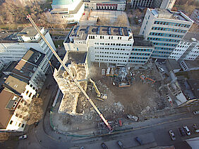 Baustelle Huyssen Quartier Essen (Foto: Andreas Rauer, BST)