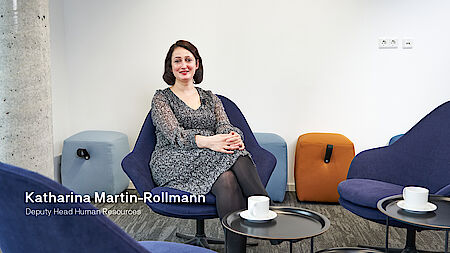 Katharina Martin-Rollmann, Deputy Head of Human Resources at DMT Katharina Martin-Rollmann, Deputy Head of Human Resources at DMT
