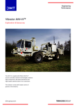Vibrator AHV-IV - Exploration & Geosurvey_EN - DMT Group Vibrator AHV-IV - Exploration & Geosurvey_EN - DMT Group