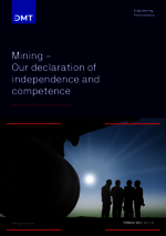 Mining – Our declaration of independence and competence Mining - Our declaration of independence and competence EN
