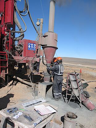 Pilot test work sampling Processing Sampling