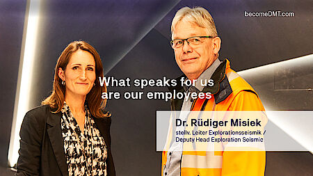 Was für uns spricht, sind unsere Mitarbeitenden: Rüdiger Misiek über die Suche nach Bodenschätzen Was für uns spricht, sind unsere Mitarbeitenden: Rüdiger Misiek über die Suche nach Bodenschätzen