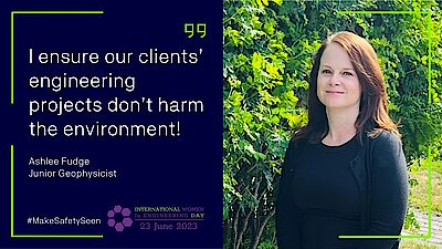 Ashlee Fudge, Geophysicist DMT Group Ashlee Fudge, Geophysicist DMT Group