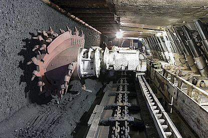 Shearer Loader in a Coal Longwall Shearer Loader in a Coal Longwall