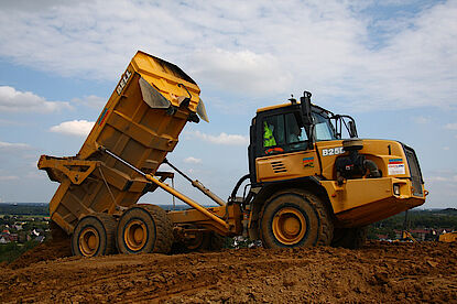 Recultivation of a landfill site, Deponie Schleswig, Germany Recultivation of a landfill site, Deponie Schleswig, Germany