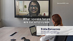 Trisha Ramsaroop, Geologist, on life and work at DMT Trisha Ramsaroop, Geologist, on life and work at DMT